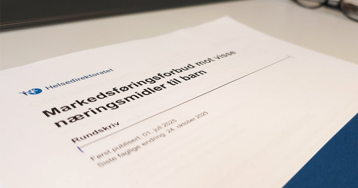 Veileder markedsføringsforbud