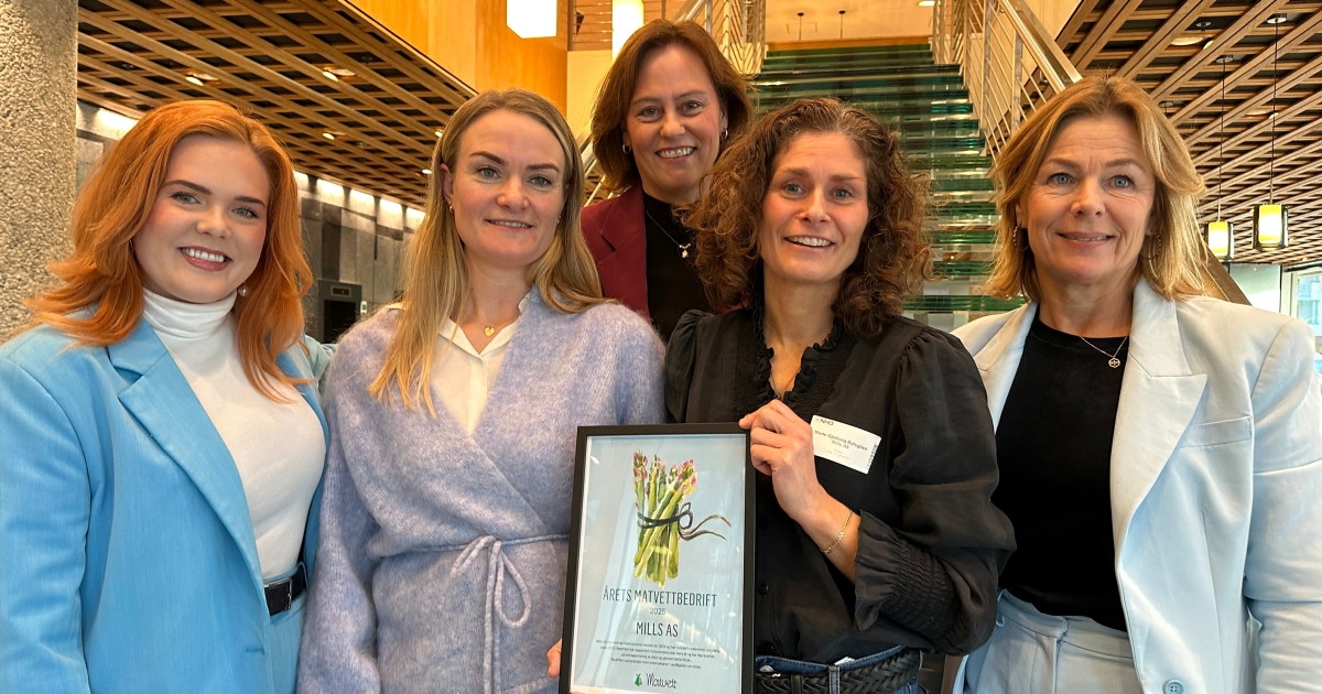 Vinnere av årets Matvett-pris.