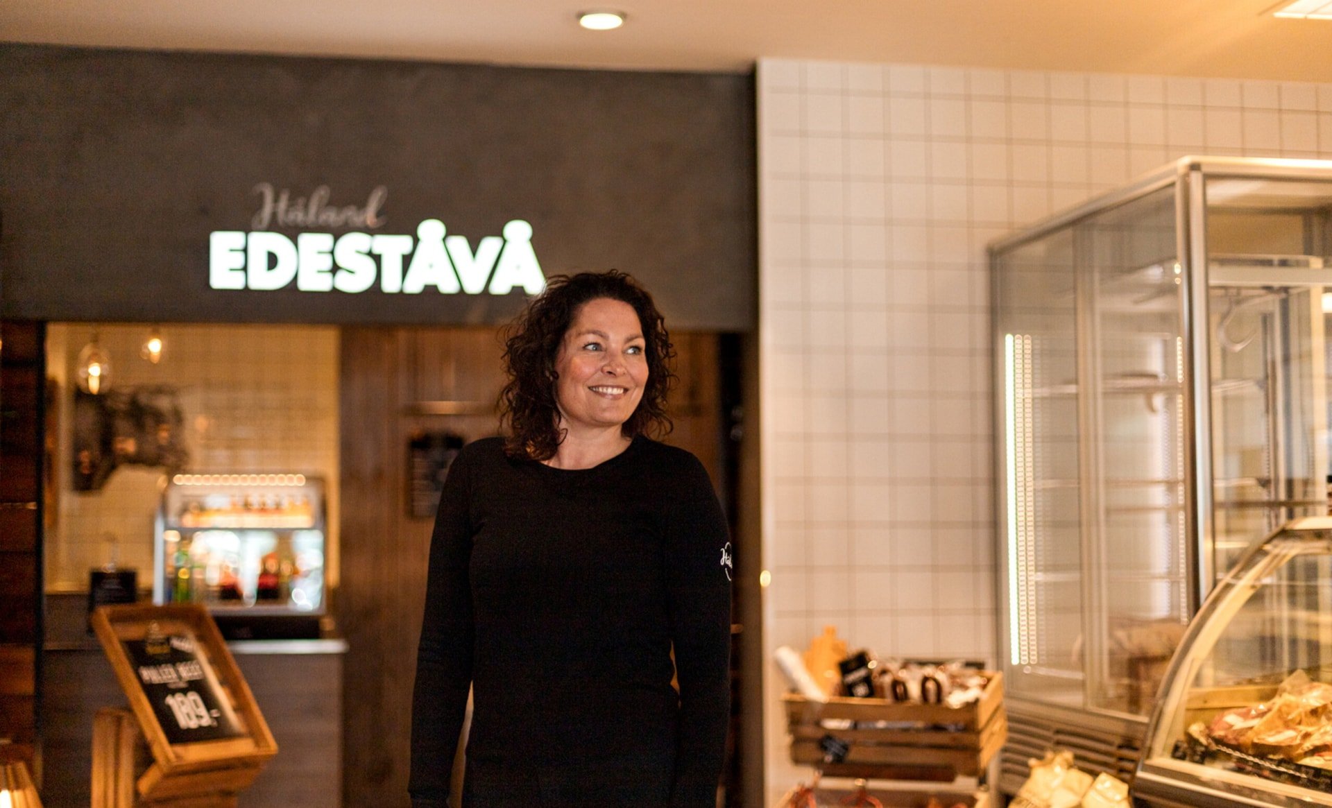 Daglig leder i Håland Kjøtt, Monica Oliversen.