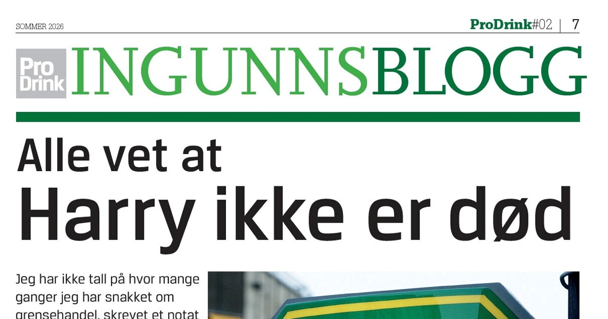 Faksimile fra ProDrink